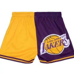 Mitchell & Ness Shorts-Womens Big Face Shorts 5.0 Los Angeles Lakers