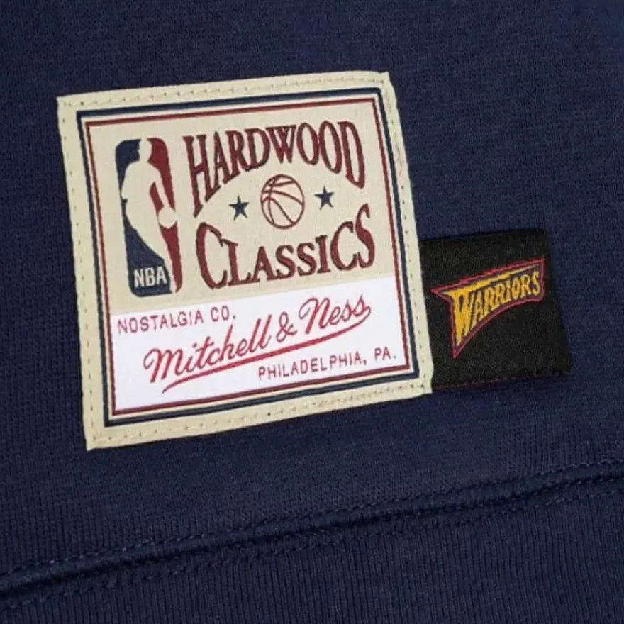 Mitchell & Ness Hoodies & Sweatshirts-Womens Funnel Neck Fleece 3.0 Golden State Warriors