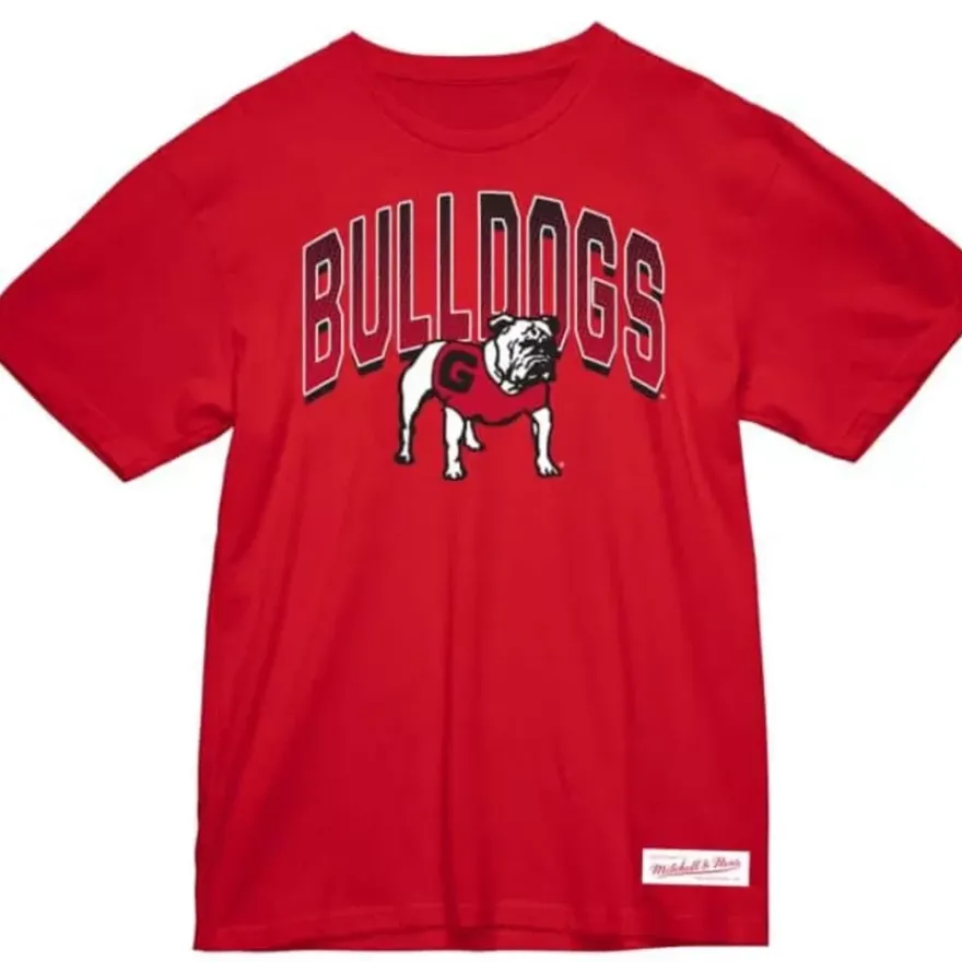 Mitchell & Ness T-Shirts & Tops-Women'S Halftime Tee University Of Georgia