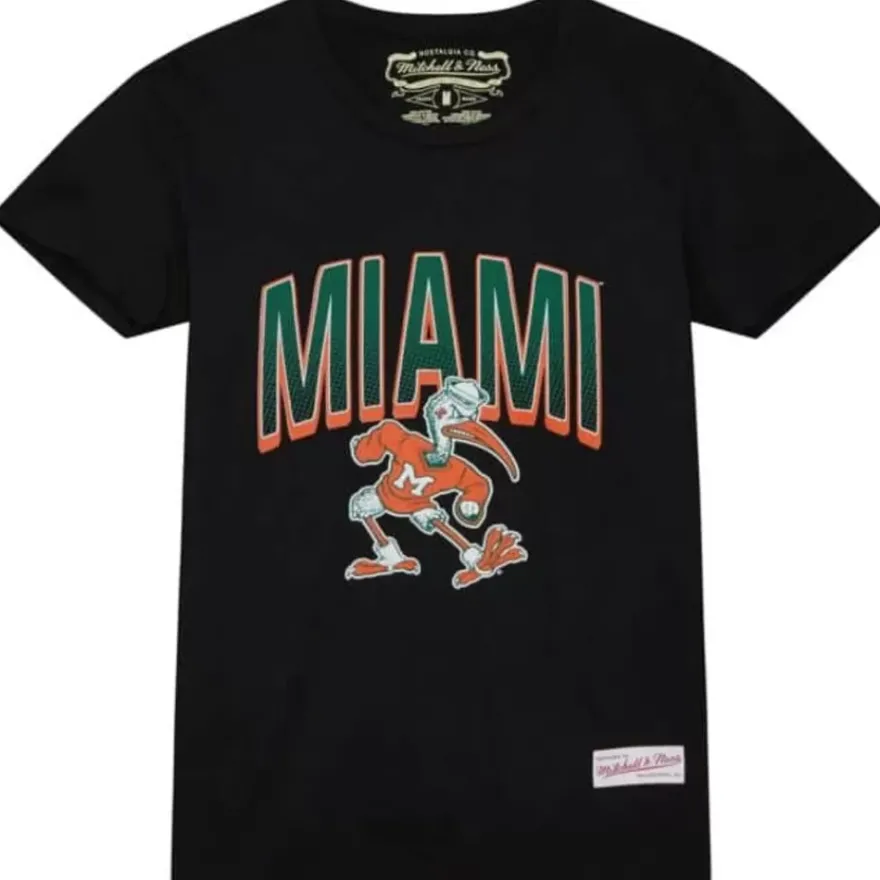 Mitchell & Ness T-Shirts & Tops-Women'S Halftime Tee University Of Miami