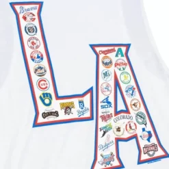 Mitchell & Ness T-Shirts & Tops-Womens La All Over Print Tee