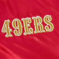 Mitchell & Ness Jackets & Outerwear-Womens Lightweight Satin Jacket San Francisco 49Ers