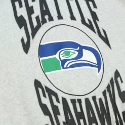 Mitchell & Ness Hoodies & Sweatshirts-Women'S Logo Lightweight Crew 3.0 Seattle Seahawks