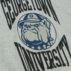 Mitchell & Ness Hoodies & Sweatshirts-Women'S Logo Lightweight Crew 3.0 Georgetown University