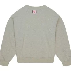Mitchell & Ness Hoodies & Sweatshirts-Women'S Logo Lightweight Crew 3.0 Ohio State