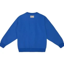 Mitchell & Ness Hoodies & Sweatshirts-Womens Logo Lightweight Fleece New York Knicks