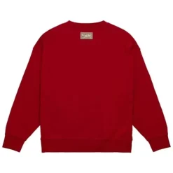 Mitchell & Ness Hoodies & Sweatshirts-Womens Logo Lt Crew 2.0 Chicago Bulls