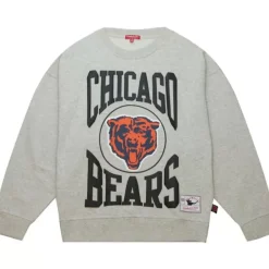 Mitchell & Ness Hoodies & Sweatshirts-Women'S Logo Lt Crew 3.0 Chicago Bears