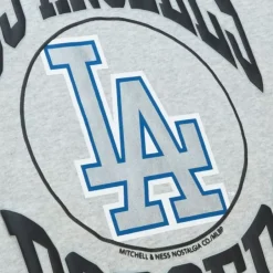 Mitchell & Ness Hoodies & Sweatshirts-Women'S Logo Lt Crew 3.0 Los Angeles Dodgers