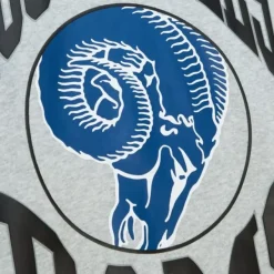 Mitchell & Ness Hoodies & Sweatshirts-Women'S Logo Lt Crew 3.0 Los Angeles Rams