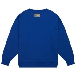 Mitchell & Ness Hoodies & Sweatshirts-Womens Logo Lt Crew 2.0 New York Knicks