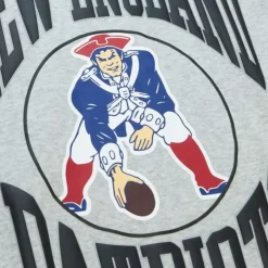 Mitchell & Ness Hoodies & Sweatshirts-Women'S Logo Lt Crew 3.0 New England Patriots