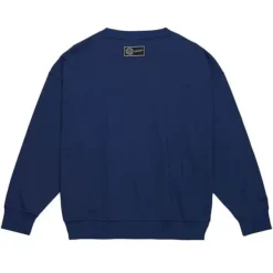 Mitchell & Ness Hoodies & Sweatshirts-Womens Logo Lt Crew 2.0 New York Rangers