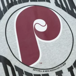 Mitchell & Ness Hoodies & Sweatshirts-Women'S Logo Lt Crew 3.0 Philadelphia Phillies