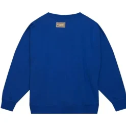 Mitchell & Ness Hoodies & Sweatshirts-Womens Logo Lt Crew 2.0 Philadelphia 76Ers