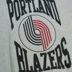 Mitchell & Ness Hoodies & Sweatshirts-Women'S Logo Lt Crew 3.0 Portland Trail Blazers