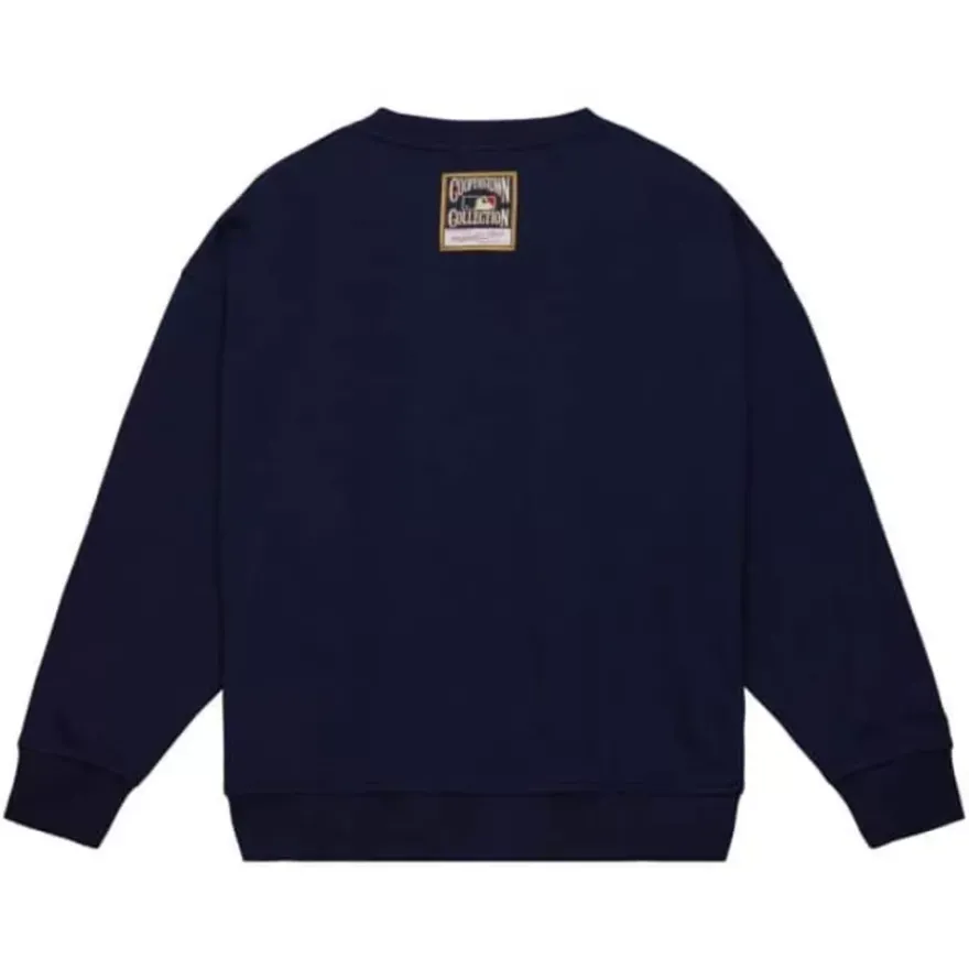 Mitchell & Ness Hoodies & Sweatshirts-Womens Logo Lt Crew 2.0 St. Louis Cardinals