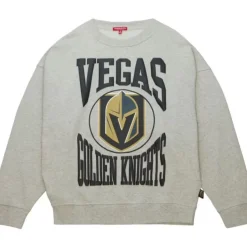 Mitchell & Ness Hoodies & Sweatshirts-Women'S Logo Lt Crew 3.0 Vegas Golden Knights