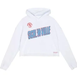 Mitchell & Ness T-Shirts & Tops-Womens M&N X Dj Screw Screwville Crop Pullover