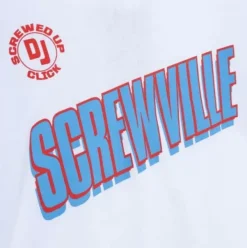 Mitchell & Ness T-Shirts & Tops-Womens M&N X Dj Screw Screwville Crop Pullover
