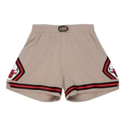 Mitchell & Ness Shorts-Womens Mushroom Shorts Chicago Bulls