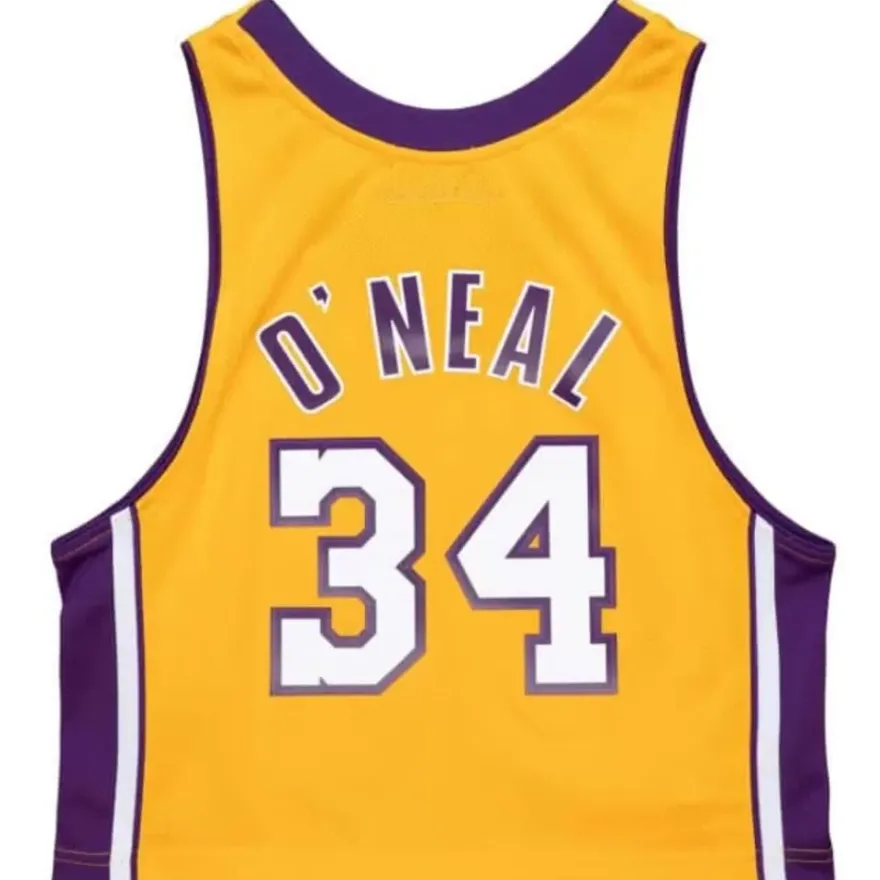 Mitchell & Ness T-Shirts & Tops-Womens N&N Crop Tank Los Angeles Lakers 1999 Shaquille O'Neal