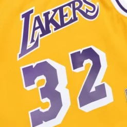 Mitchell & Ness T-Shirts & Tops-Womens N&N Crop Tank Los Angeles Lakers 1984 Magic Johnson