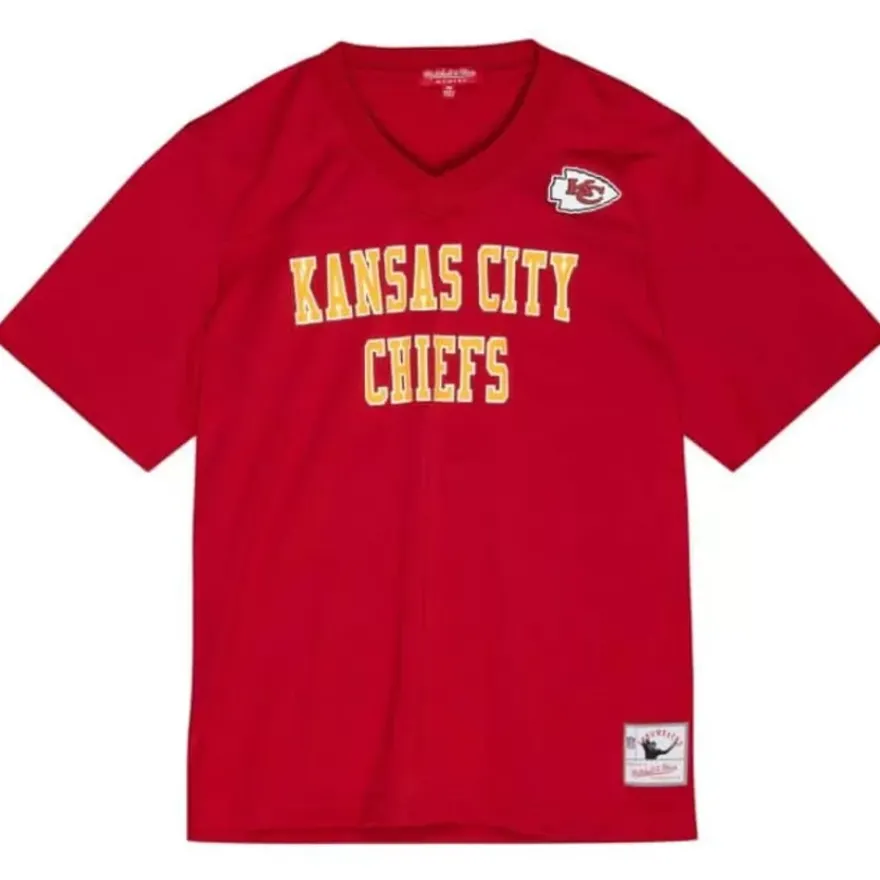 Mitchell & Ness T-Shirts & Tops-Womens N&N Fashion Top Kansas City Chiefs Joe Montana