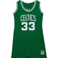 Mitchell & Ness T-Shirts & Tops-Womens N&N Jersey Dress Boston Celtics 1985 Larry Bird