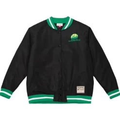 Mitchell & Ness Jackets & Outerwear-Womens Puffer Jacket Seattle Supersonics