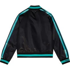 Mitchell & Ness Jackets & Outerwear-Women'S Raglan Satin Jacket San Antonio Spurs