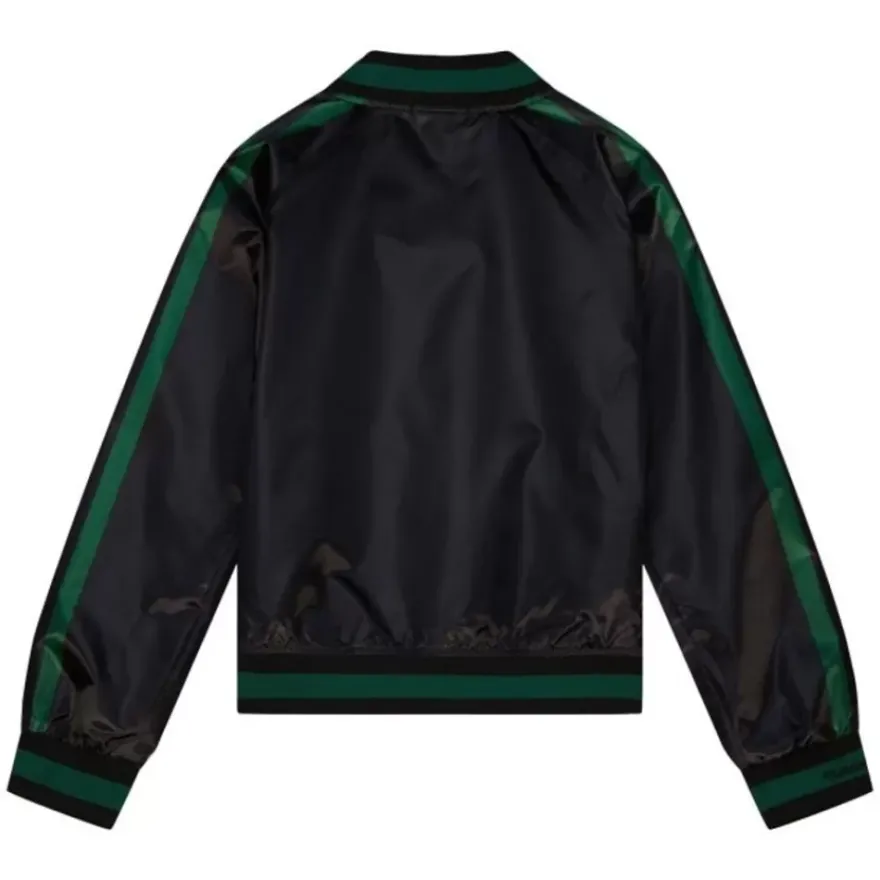 Mitchell & Ness Jackets & Outerwear-Women'S Raglan Satin Jacket Green Bay Packers