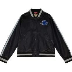 Mitchell & Ness Jackets & Outerwear-Women'S Raglan Satin Jacket Orlando Magic