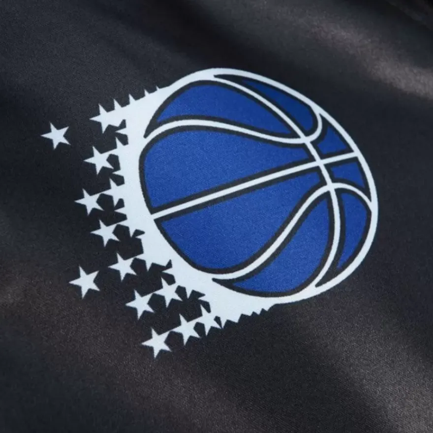 Mitchell & Ness Jackets & Outerwear-Women'S Raglan Satin Jacket Orlando Magic