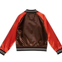 Mitchell & Ness Jackets & Outerwear-Women'S Satin Jacket 2.0 Cleveland Browns