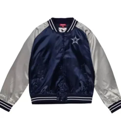 Mitchell & Ness Jackets & Outerwear-Women'S Satin Jacket 2.0 Dallas Cowboys