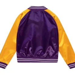 Mitchell & Ness Jackets & Outerwear-Womens Satin Jacket 2.0 Los Angeles Lakers