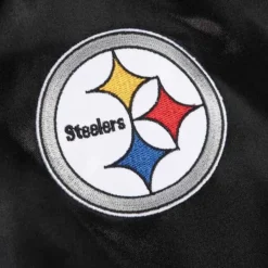 Mitchell & Ness Jackets & Outerwear-Women'S Satin Jacket 2.0 Pittsburgh Steelers