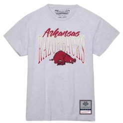 Mitchell & Ness T-Shirts & Tops-Women'S Script Arc Tee University Of Arkansas