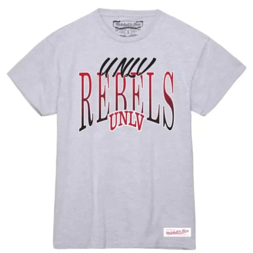 Mitchell & Ness T-Shirts & Tops-Women'S Script Arc Tee Unlv