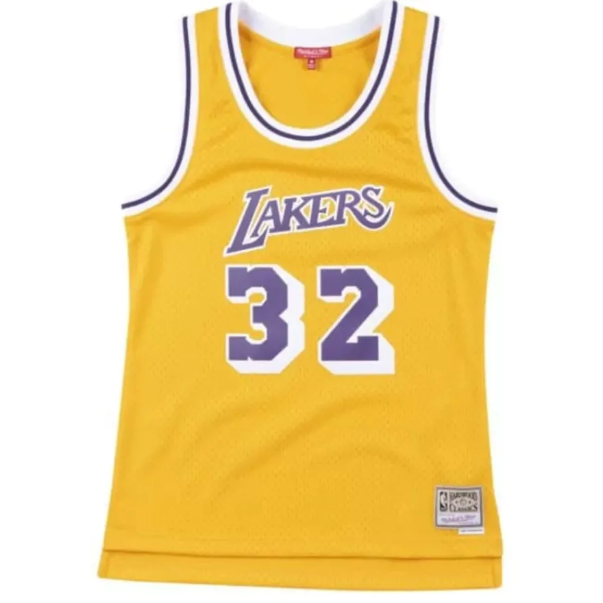 Mitchell & Ness Nba Swingman-Women'S Swingman Jersey Los Angeles Lakers 1984-85 Magic Johnson