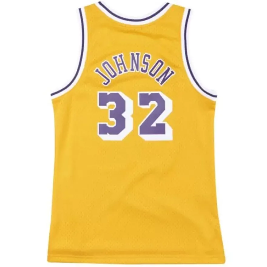 Mitchell & Ness Nba Swingman-Women'S Swingman Jersey Los Angeles Lakers 1984-85 Magic Johnson