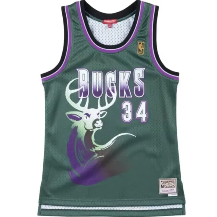 Mitchell & Ness Nba Swingman-Women'S Swingman Jersey Milwaukee Bucks 1996-97 Ray Allen