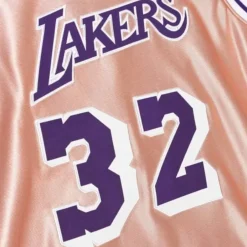 Mitchell & Ness Nba Swingman-Womens 75Th Anniversary Rose Gold Swingman Magic Johnson Los Angeles Lakers 1984-85 Jersey