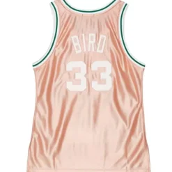 Mitchell & Ness Nba Swingman-Womens 75Th Anniversary Rose Gold Swingman Larry Bird Boston Celtics 1985-86 Jersey
