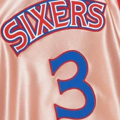 Mitchell & Ness Nba Swingman-Womens 75Th Anniversary Rose Gold Swingman Allen Iverson Philadelphia 76Ers 1996-97 Jersey
