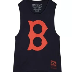 Mitchell & Ness T-Shirts & Tops-Womens Tonal Logo Story Tank Boston Red Sox