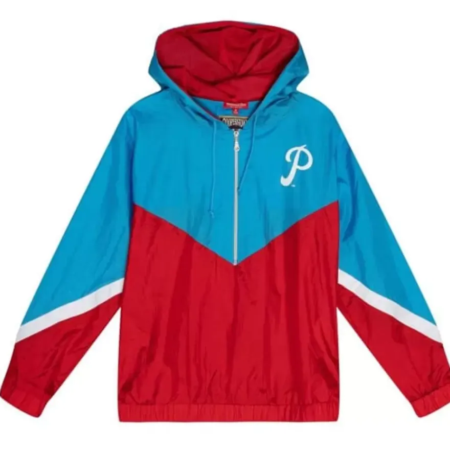 Mitchell & Ness Jackets & Outerwear-Womens Windbreaker 3.0 Philadelphia Phillies