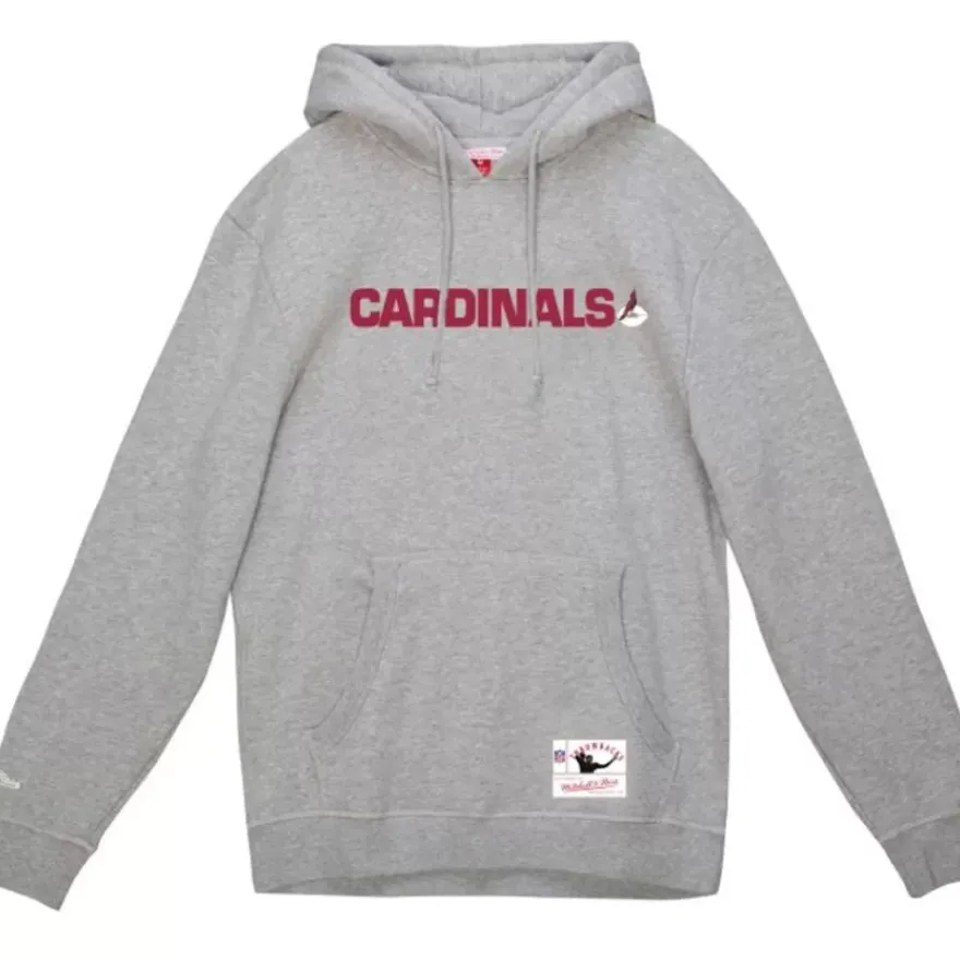 Mitchell & Ness Hoodies & Sweatshirts-Wordmark 1 Hoodie Arizona Cardinals