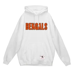 Mitchell & Ness Hoodies & Sweatshirts-Wordmark 1 Hoodie Cincinnati Bengals